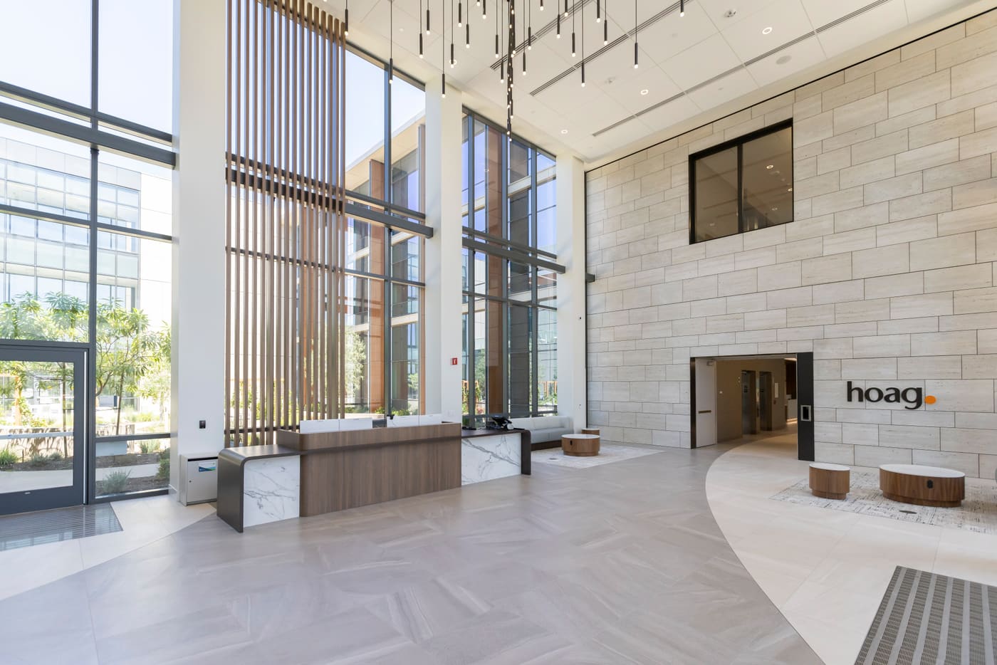 Sun Family Campus lobby